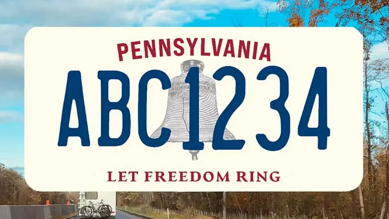 New Pennsylvania License Plates - X